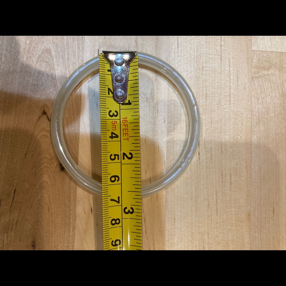 Gifted!!CLOSET CLOSING SALE 3 Glass Bangle bracelets - Picture 9 of 9